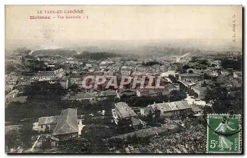 Ansichtskarte AK Le Tarn Et Garonne Moissac Vue Generale