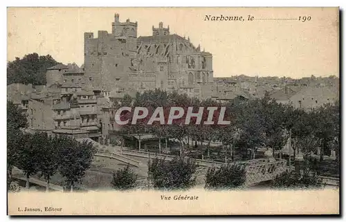 Cartes postales Narbonne Vue Generale