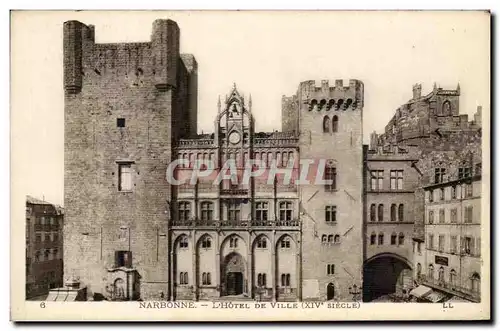 Cartes postales Narbonne L'Hotel De Ville