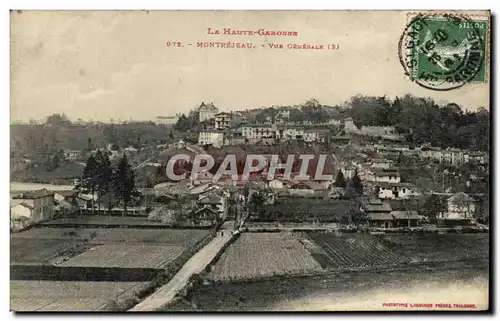 Cartes postales La Haute Garonne Montrejeau Vue Generale