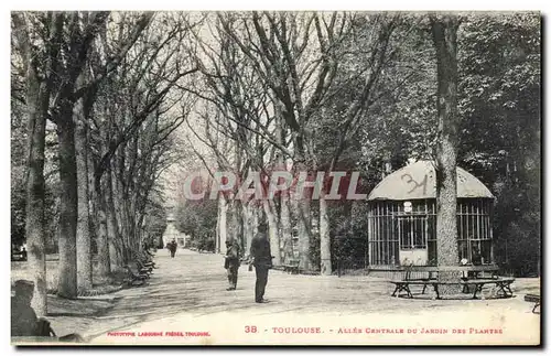 Ansichtskarte AK Toulouse Allee Centrale du Jardin des Plantes