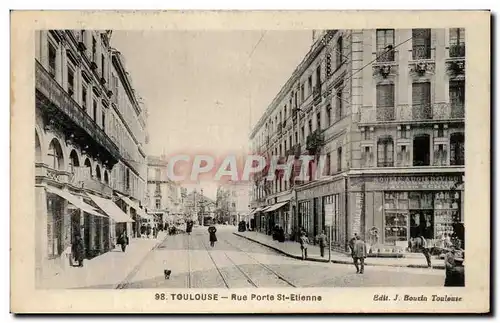 Cartes postales Toulouse Rue Porte St Etienne