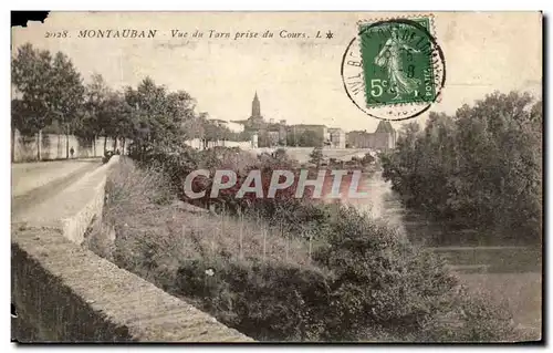 Ansichtskarte AK Montauban Vue du Tarn prise du Cours