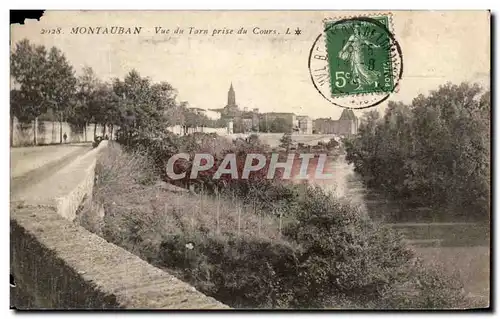 Cartes postales Montauban Vue du Tarn prise du Cours