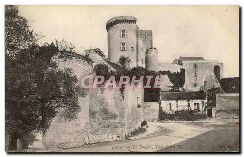 Cartes postales Loches Le Donjon Tour Louis XI