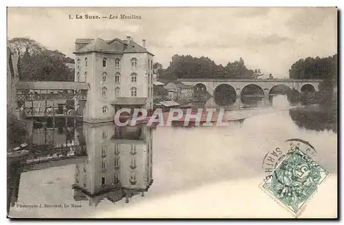 Cartes postales la Suze Les Moulins