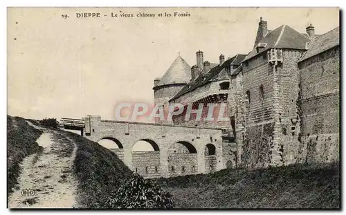 Cartes postales Dieppe Le Vieux Et Les Fosses