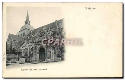 Cartes postales Falaise Eglise Sainte Trinite