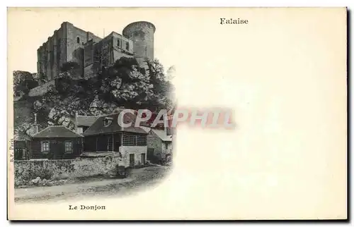 Cartes postales Falaise Le Donjon