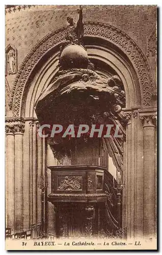 Ansichtskarte AK Bayeux La Cathedrale La Chaire