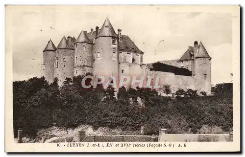 Cartes postales Luynes chateau