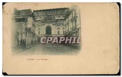 Cartes postales Tours Le Theatre