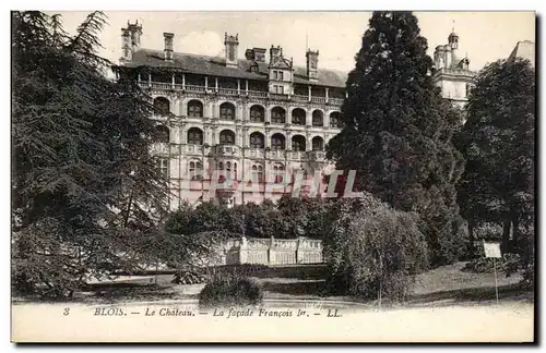 Ansichtskarte AK Blois Le Chateau La Facade Francois 1er