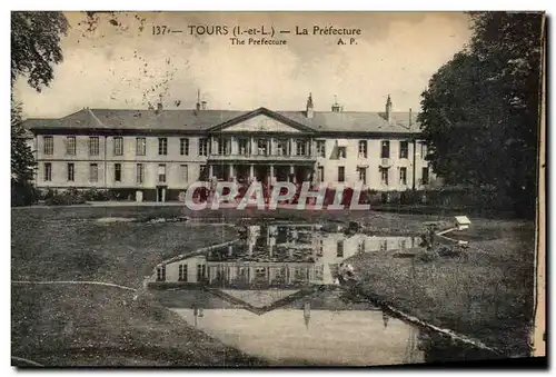 Cartes postales Tours La Prefecture