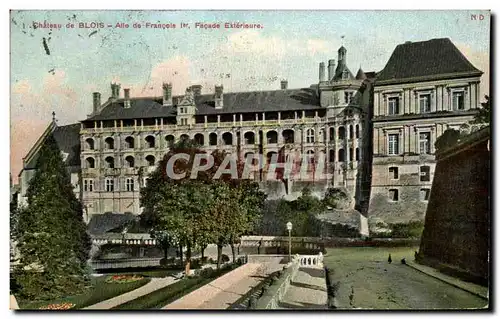 Ansichtskarte AK Chateau de Blois Aile de Francois 1er Facade Exterieure