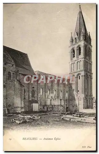 Ansichtskarte AK Beaulieu Ancienne Eglise