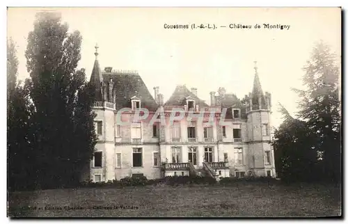 Ansichtskarte AK Couesmes Chateau De Montigny