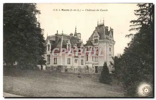 Ansichtskarte AK Monts Chateau de Cande