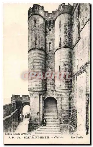 Cartes postales Mont Saint Michel Chatelet