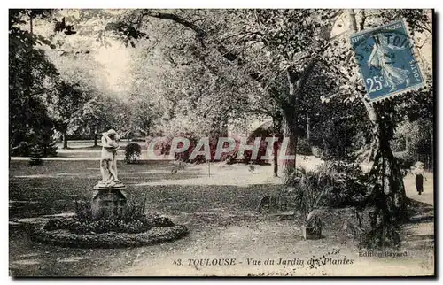 Cartes postales Toulouse Vue du Jardin des Plantes