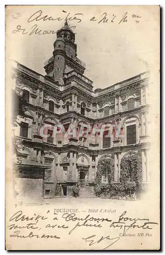 Cartes postales Toulouse Hotel d&#39Assezat