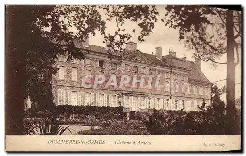 Cartes postales Dompierre les Ormes Chateau d&#39Audour