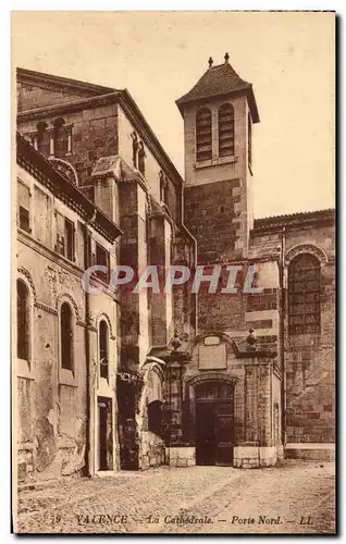 Cartes postales Valence La Cathedrale Porte Nord