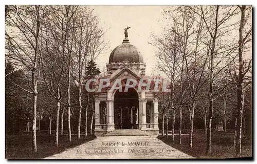 Cartes postales Paray le Monial Enclos des Chapelains Dome du Sacre Coeur