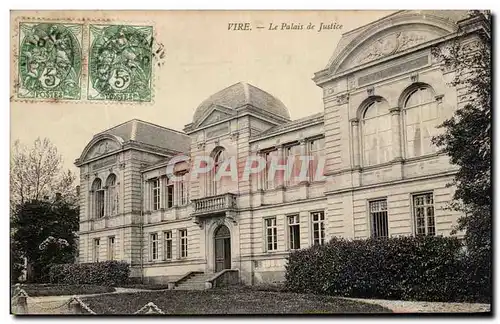 Cartes postales Vire Le Palais de Justice