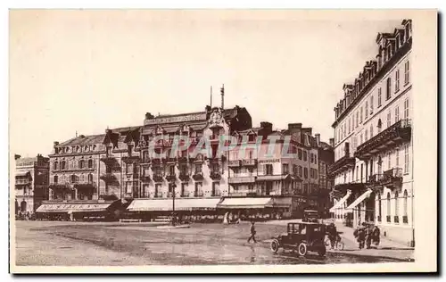 Cartes postales Trouville La Reine Des Palais Les hotels Bellevue Helder Et De La Plage