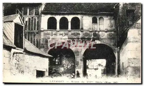 Cartes postales Lavardin Maison Du 16eme