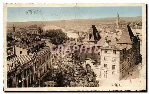 Cartes postales Montauban Vue Generale Et Musee Ingres