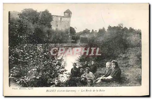 Cartes postales Buzet Les Bords De La Baise Enfants