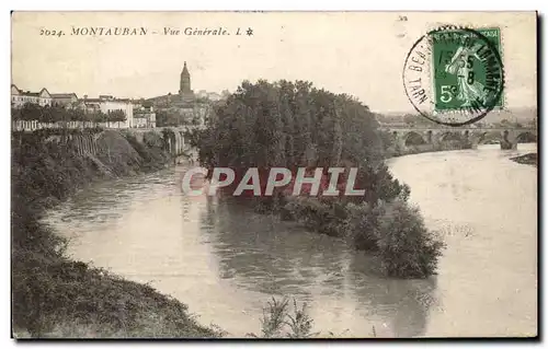 Cartes postales Montauban vue Generale