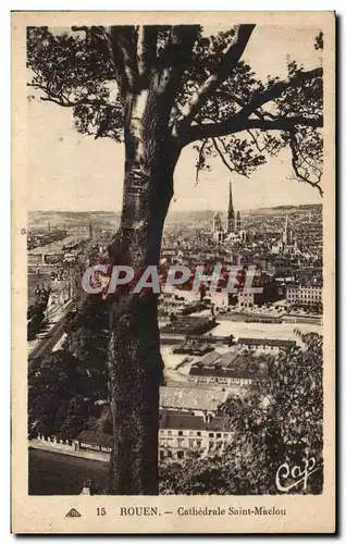 Cartes postales Rouen Cathedrale Saint Maclou