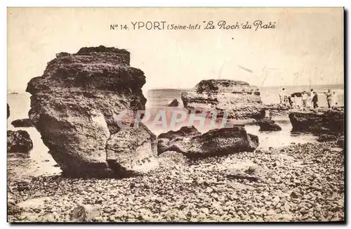 Cartes postales Yport La Roch Du Rate