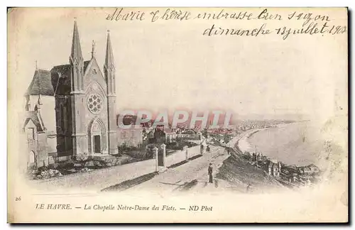 Ansichtskarte AK Le Havre La Chapelle Notre Dame des Flots