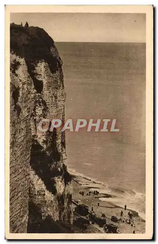 Cartes postales Dieppe Les Falaises