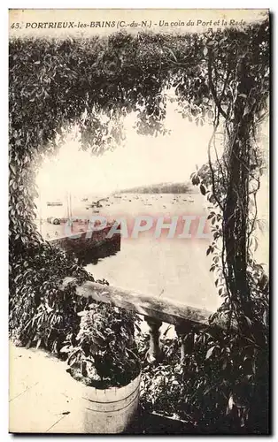 Cartes postales Portrieux les Bains Un Coin du Port et la Rade