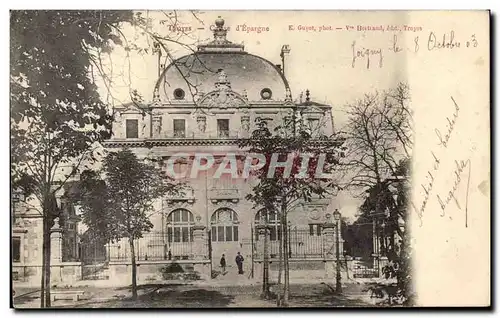 Cartes postales Troyes Caisse d'Epargne
