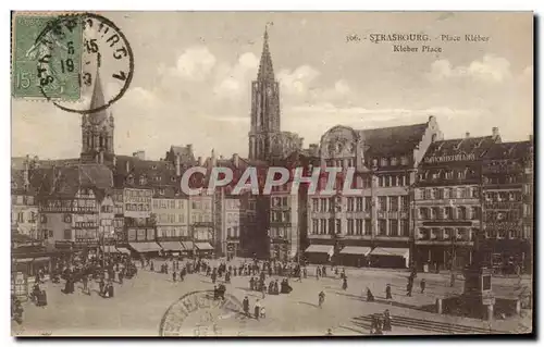 Cartes postales Strassbourg Place Kleber