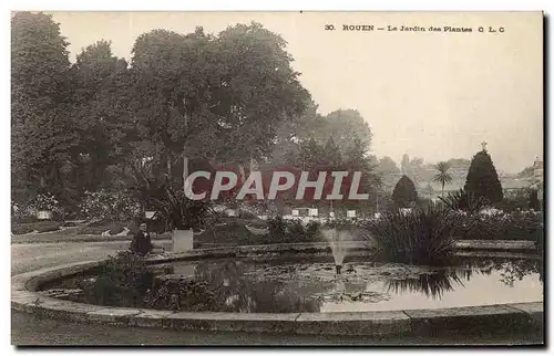 Cartes postales Rouen Le Jardin Des Plantes