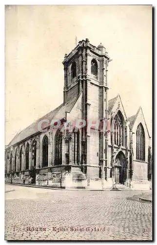 Cartes postales Rouen Eglise Saint Godard