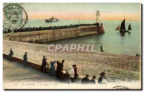 Cartes postales Le Havre La Jetee