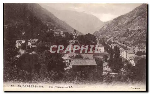 Cartes postales Brides les Bains Vue generale