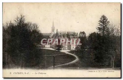 Cartes postales Cleres Le Chateau Chebe