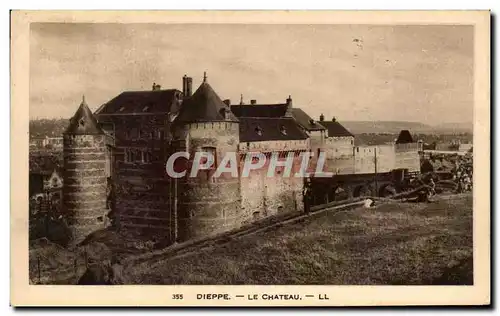 Cartes postales Dieppe Le Chateau