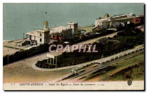 Cartes postales Sainte Adresse Palais des Regates et Palais du Commerce