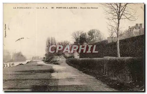 Cartes postales La Normandie Pont De L&#39Arche Route des Damps