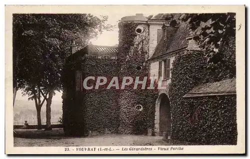 Cartes postales Vouvray Les Girardieres vieux Porche